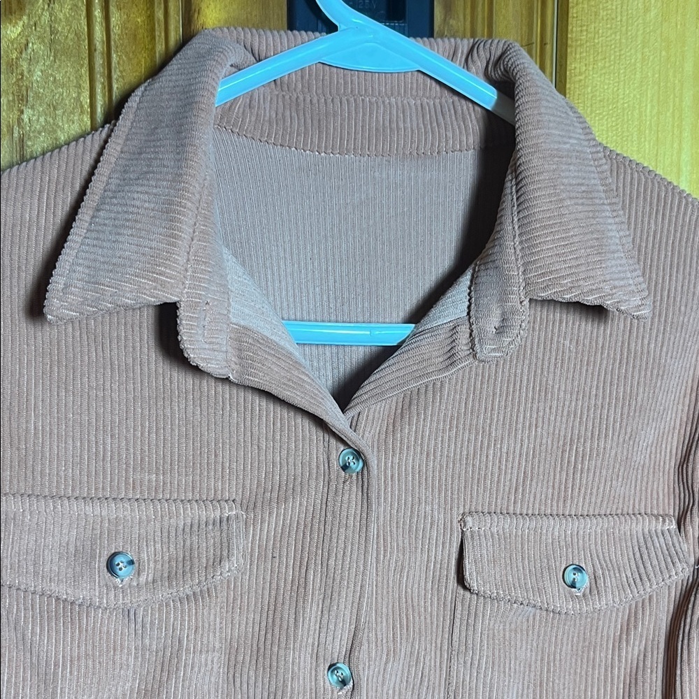 Rust super cozy Ribbed Top - M/L - Picture 3 of 7